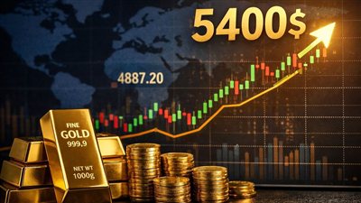 جولدمان ساكس يتوقع ارتفاعاً تاريخياً في سعر الذهب بحلول نهاية 2026